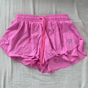Preppy Pink Amazon shorts